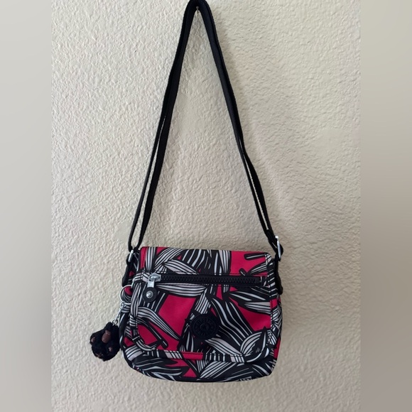 Kipling | Shayna Black PinkCrossbody Bag - Picture 2 of 6